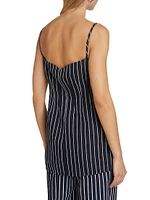 Magdalena Pinstripe Longline Top