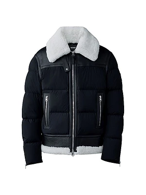 Robert Shearling Down Jacket