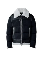 Robert Shearling Down Jacket