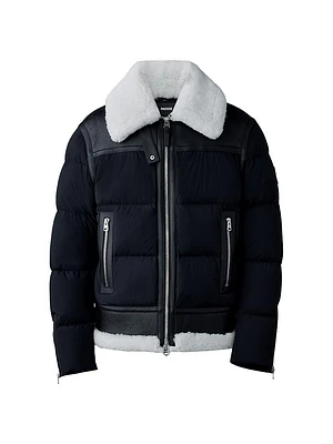 Robert Shearling Down Jacket