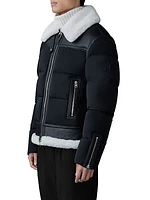 Robert Shearling Down Jacket