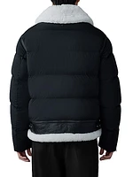 Robert Shearling Down Jacket