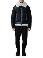 Robert Shearling Down Jacket