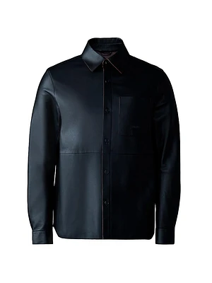 Remington Two-Tone Leather Overshirt