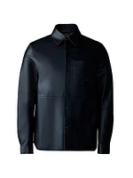 Remington Two-Tone Leather Overshirt