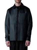 Remington Two-Tone Leather Overshirt