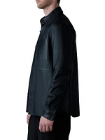 Remington Two-Tone Leather Overshirt