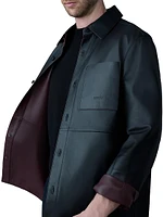 Remington Two-Tone Leather Overshirt