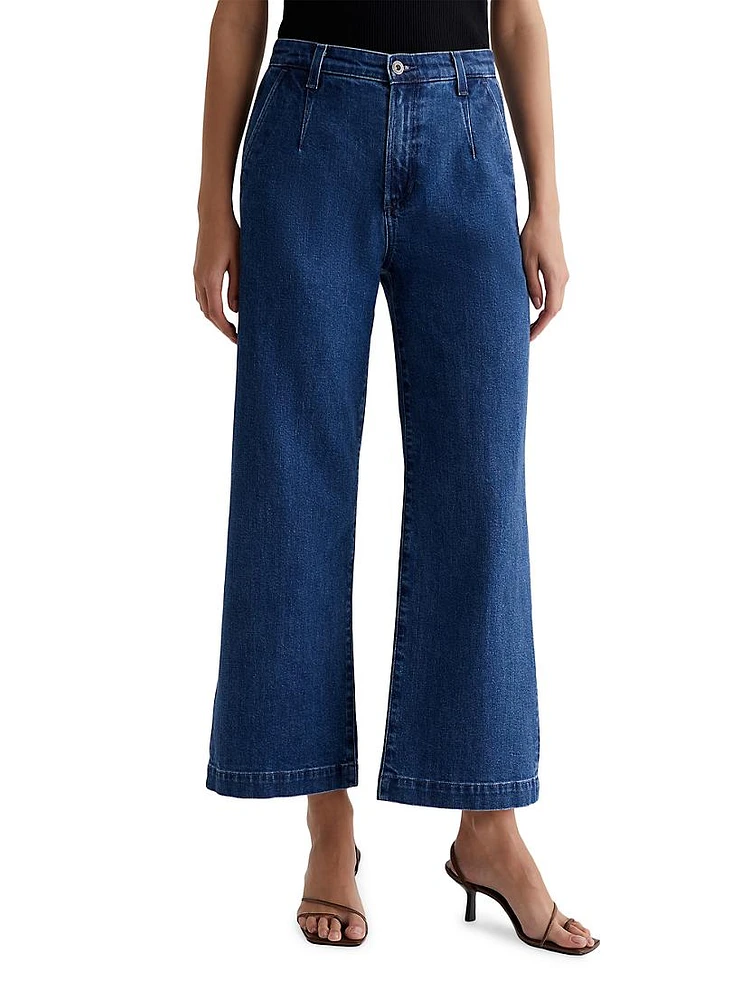 Daneel Cropped Flared Jeans