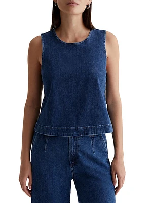 Amelia Denim Tank Top