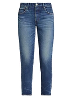 Gifford Tapered Low-Rise Crop Jeans