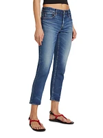 Gifford Tapered Low-Rise Crop Jeans