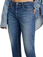 Gifford Tapered Low-Rise Crop Jeans