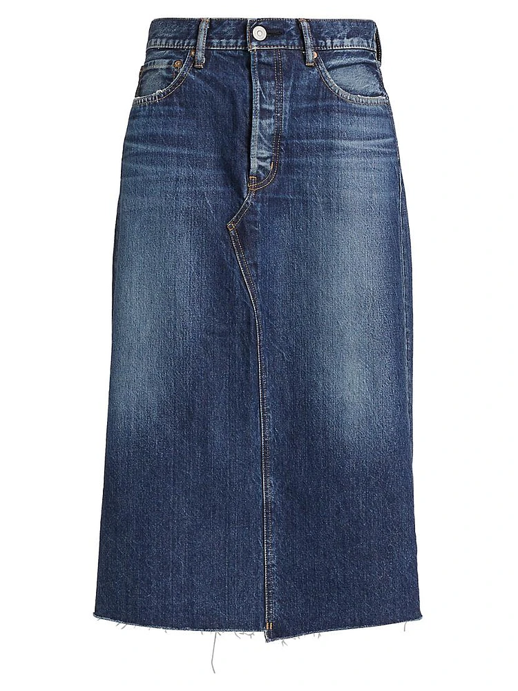 Longleaf Denim Skirt