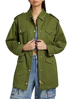 Cotton Anorak Jacket