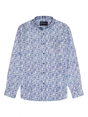 Chastin Printed Button-Down Shirt