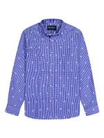 Bryson Gingham Button-Down Shirt