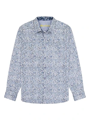 Kaimana Stretch Button-Front Shirt