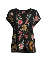 Andrean Embroidered T-Shirt