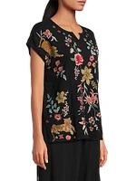 Andrean Embroidered T-Shirt