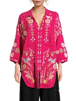 Felicity Embroidered Cotton Tunic