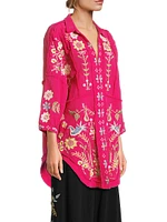 Felicity Embroidered Cotton Tunic