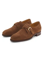 Darnell Monk-Strap Suede Loafers