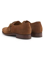Darnell Monk-Strap Suede Loafers