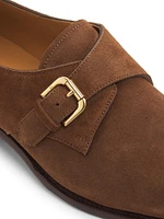 Darnell Monk-Strap Suede Loafers