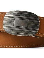 Round 25MM Leather Belt