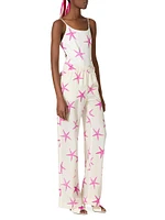 Starfish Crepe De Chine Pants