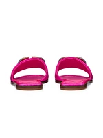 Escape Slide Sandals Satin with Crystals