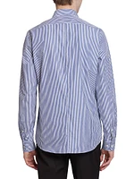 Corbino Striped Cotton Poplin Shirt