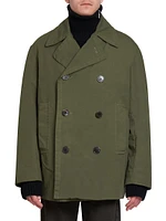 Razel Cotton Double-Breasted Coat