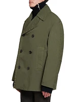 Razel Cotton Double-Breasted Coat