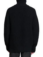 Monty Ribbed-Wool Turtleneck Sweater