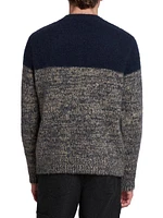 Moritz Colorblocked Alpaca-Blend Sweater