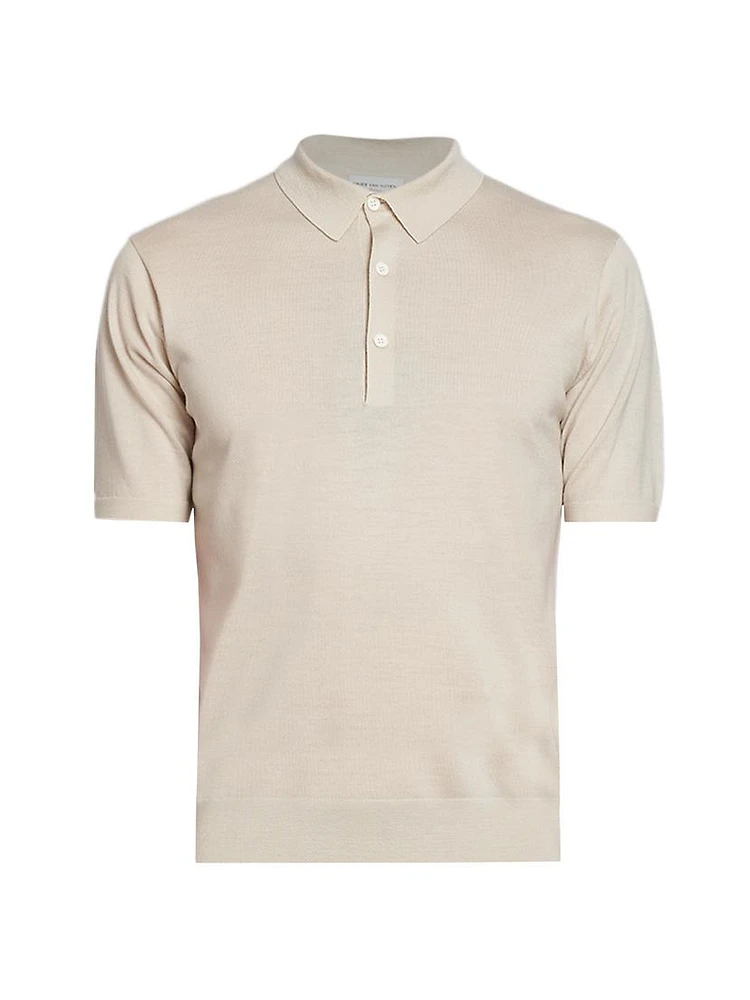 Murice Merino Wool Polo Shirt