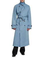 Ralphie Cotton Denim Trench Coat