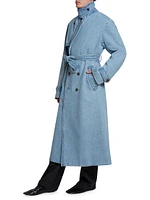 Ralphie Cotton Denim Trench Coat