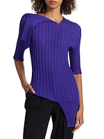 What Has Always Been Sparkling Wool Rib Top