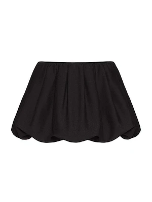 Crepe Couture Mini Skirt