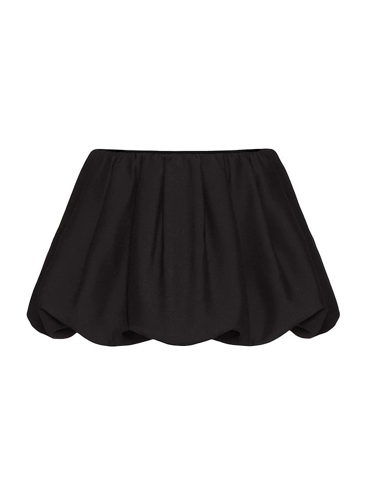 Crepe Couture Mini Skirt