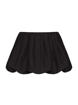 Crepe Couture Mini Skirt