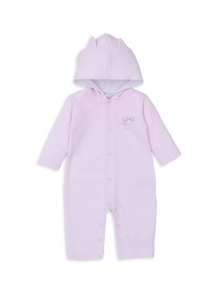 Baby's Hooded Playsuit