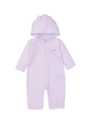 Baby's Hooded Playsuit