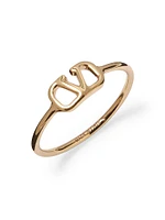 VLogo Signature Metal Ring