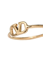 VLogo Signature Metal Ring