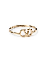 VLogo Signature Metal Ring