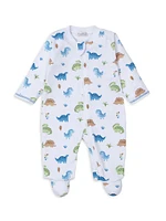 Baby's Dinosaur Print Footie